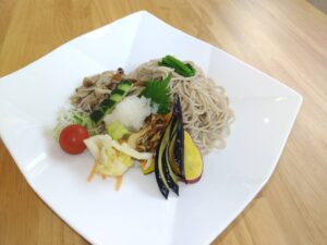 きのこ蕎麦（冷たい）